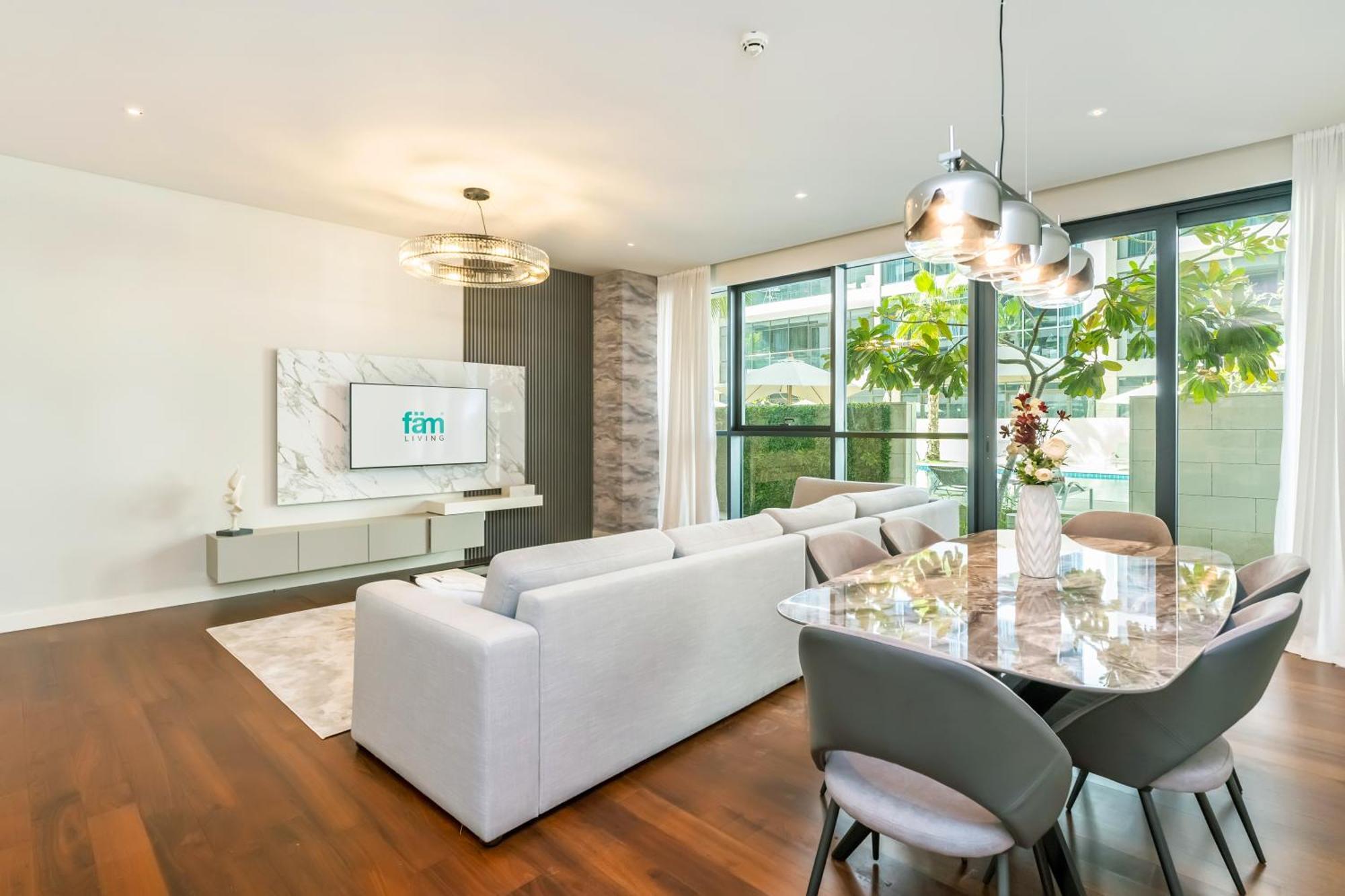Fam Living - City Walk - Opulent Living Apartment Дубай Екстериор снимка